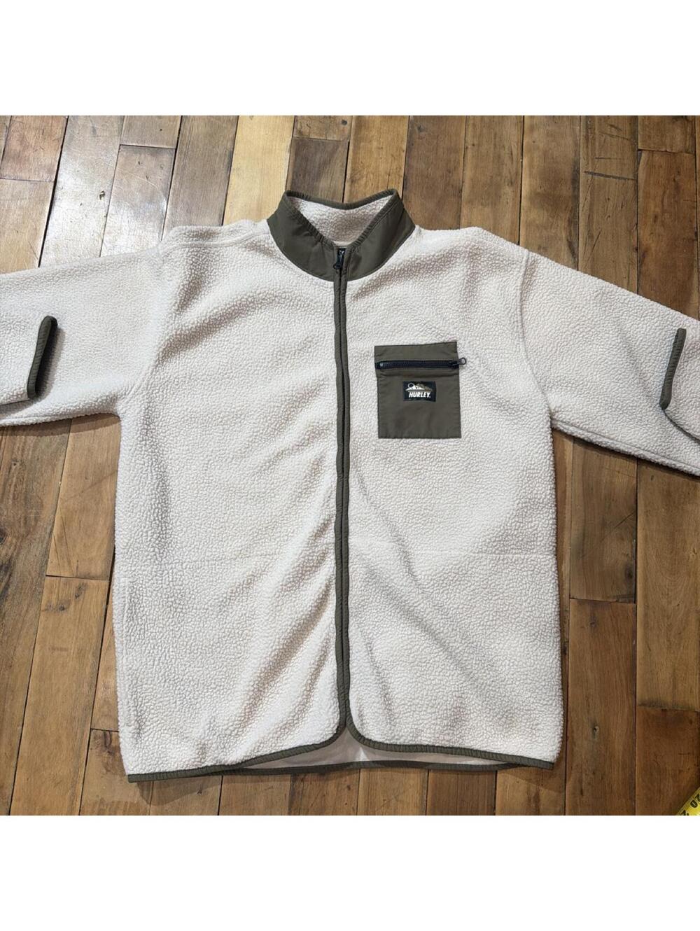 Hurley Men’s XL Sherpa Full-Zip Jacket